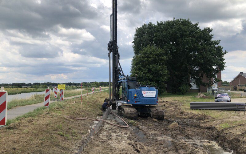Anti piping scherm 10 meter