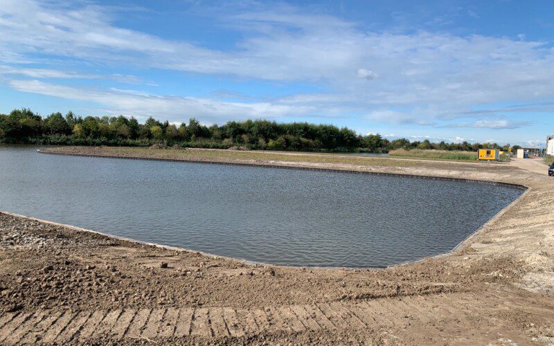 Kunststof damwand