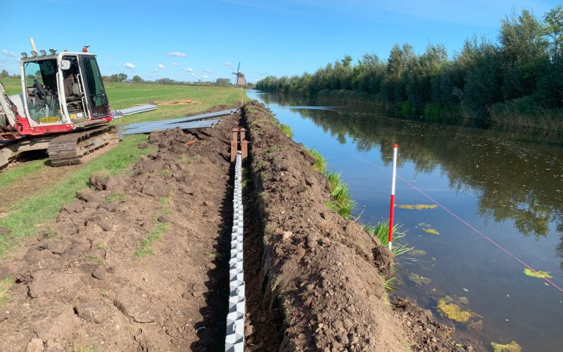 Prolock filterscherm in actie