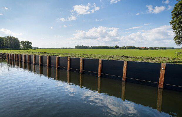 Prolock Nova kunststofbeschoeiing voor lichte waterkeringen